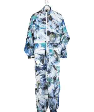 Adidas by Stella Mccartney Blue True Casuals All In One Jumpsuit UK S
