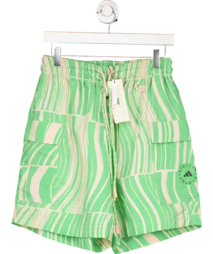 Adidas by Stella Mccartney Green True Casuals Shorts UK M