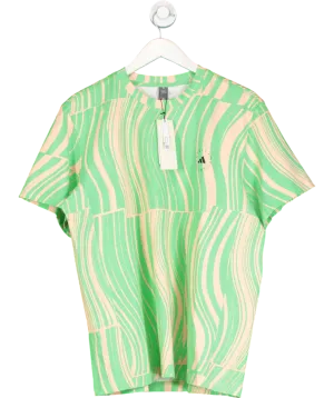Adidas by Stella Mccartney Green True Casuals T-shirt UK M