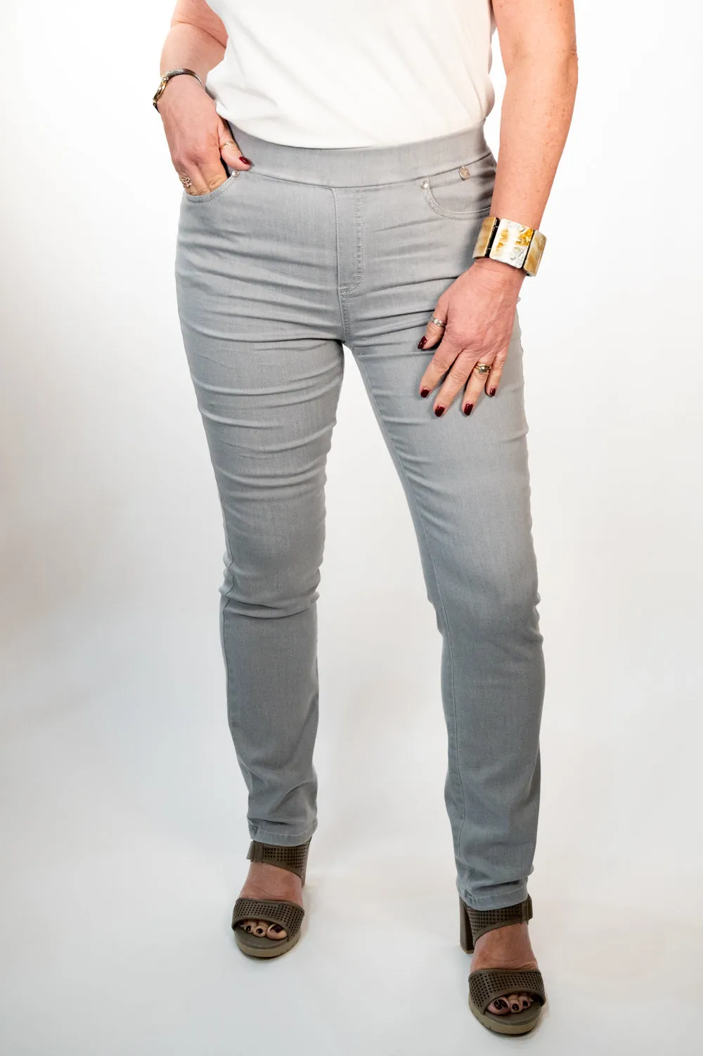 Anna Montana Jump In Jeans (1001) - Silver