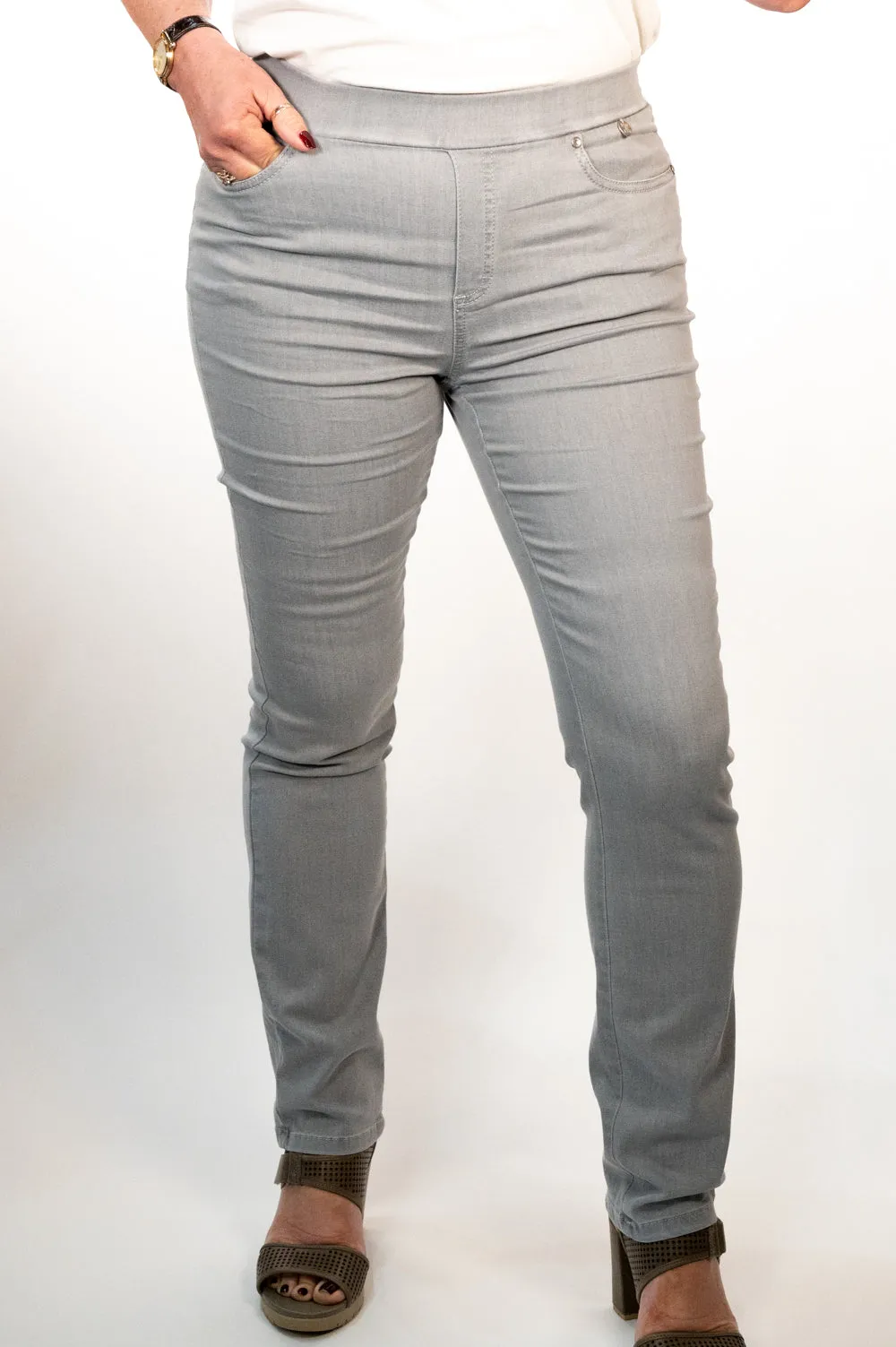 Anna Montana Jump In Jeans (1001) - Silver