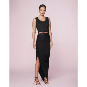 Black Modal Jersey Tank Top