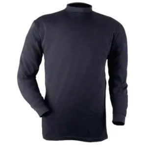 Blauer Mock Turtleneck