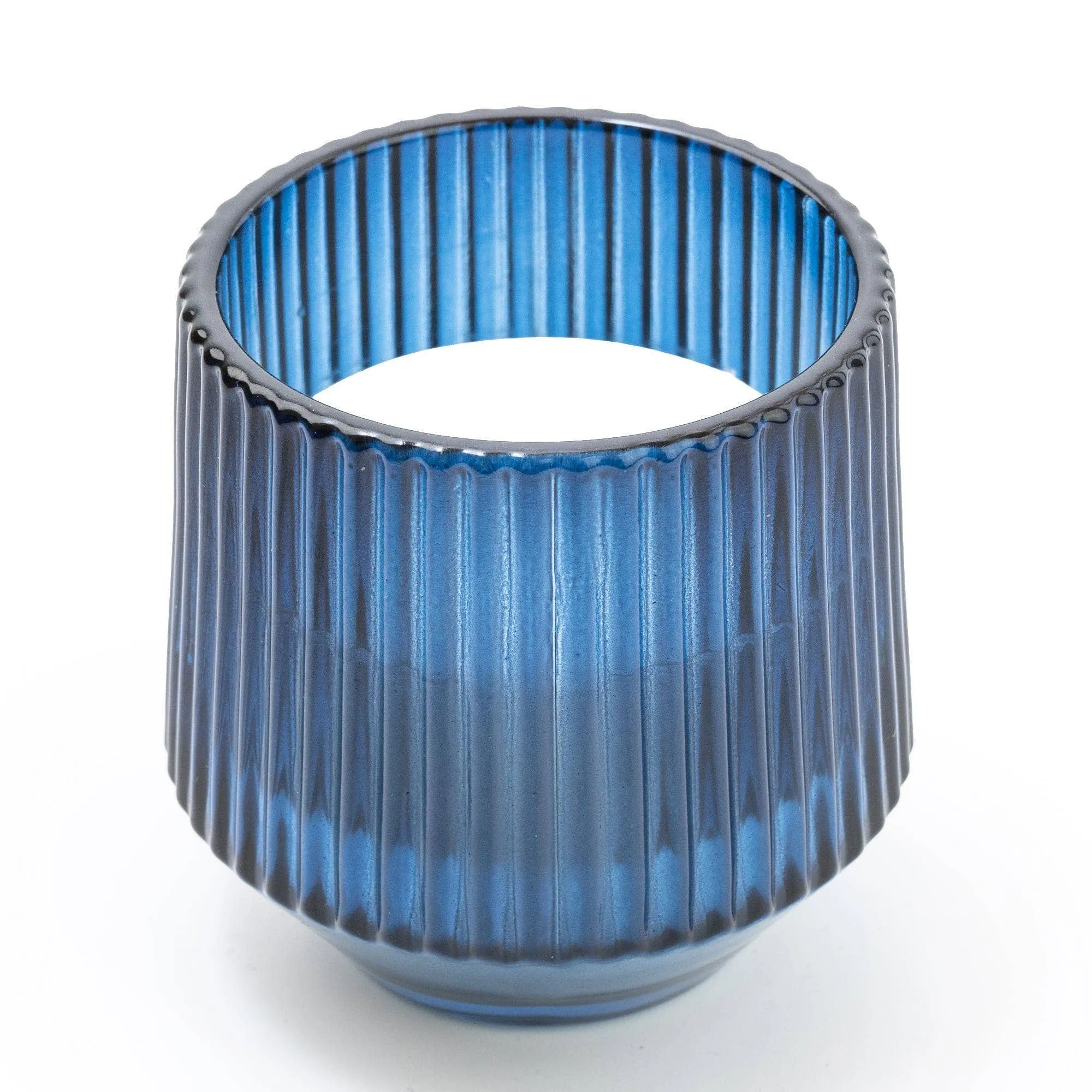 Blue Small Candle - Midnight Pomegranate Scent