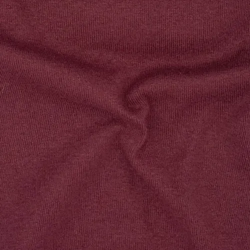 Burgundy | Tubular Rib Cotton/Polyester 12 Ounce - SKU 5829B #S/IIA