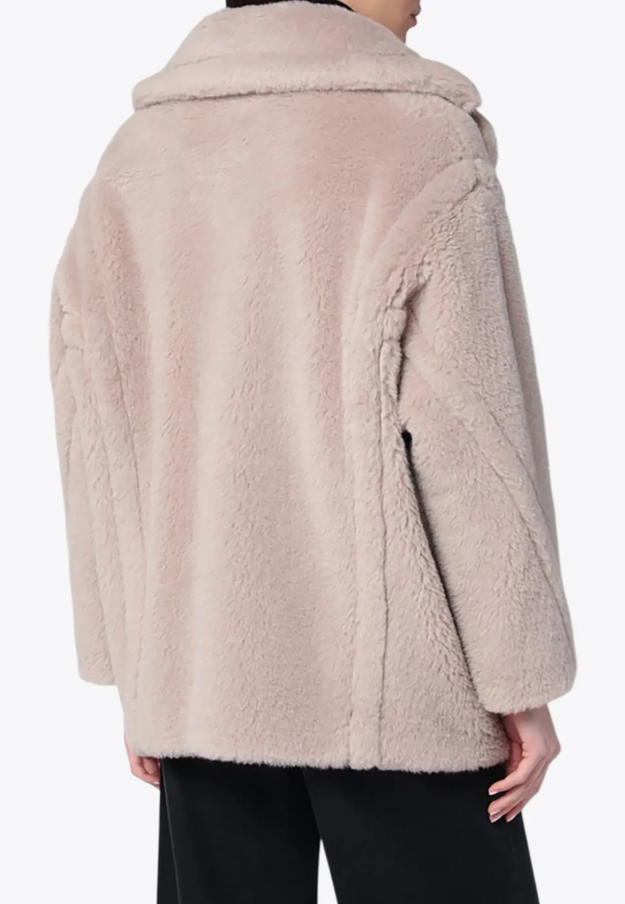 Cuba Double-Breasted Teddy Coat