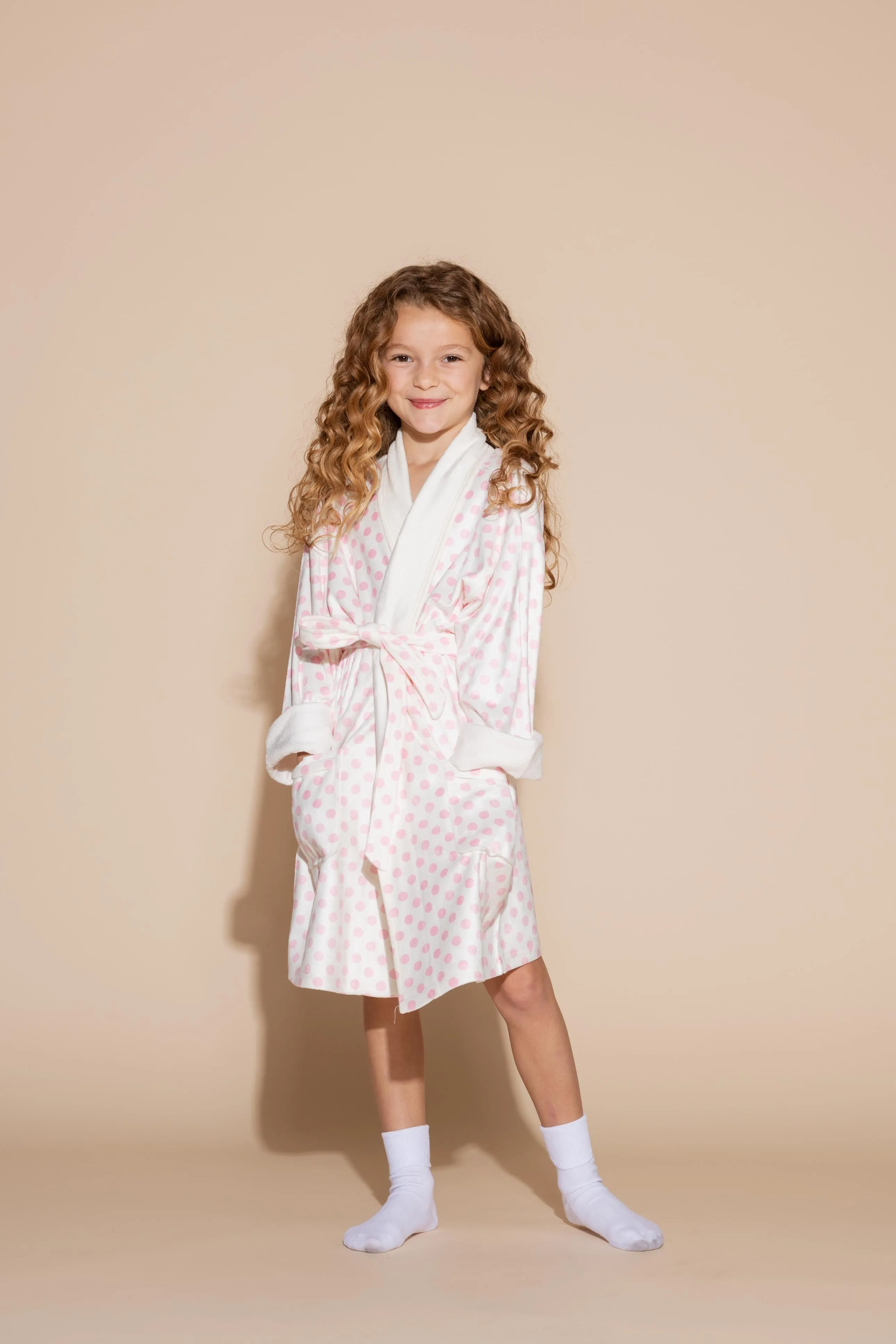 Daisy w/ Cupcake Kids Robe (Embroidery)