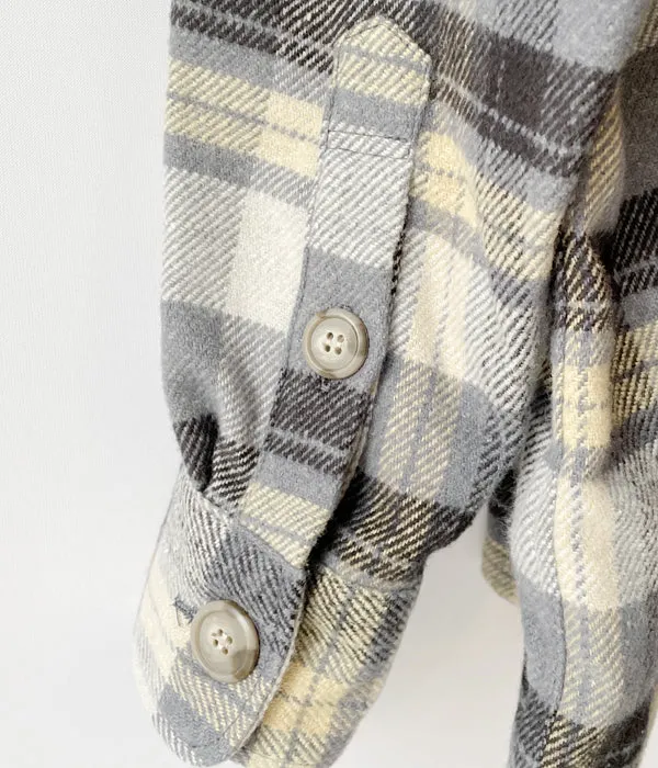 DESCENDANT/LOGGER PLAID JACKET (GRAY)