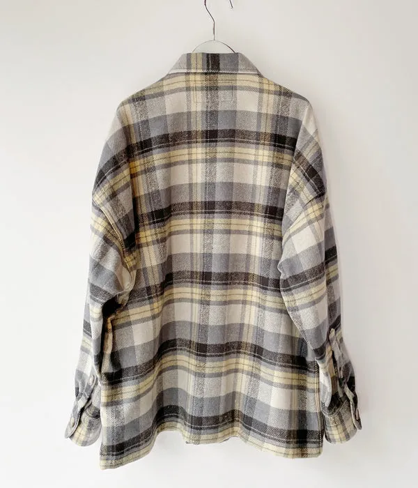 DESCENDANT/LOGGER PLAID JACKET (GRAY)