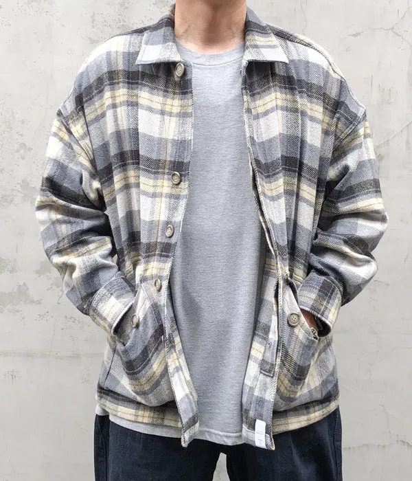 DESCENDANT/LOGGER PLAID JACKET (GRAY)