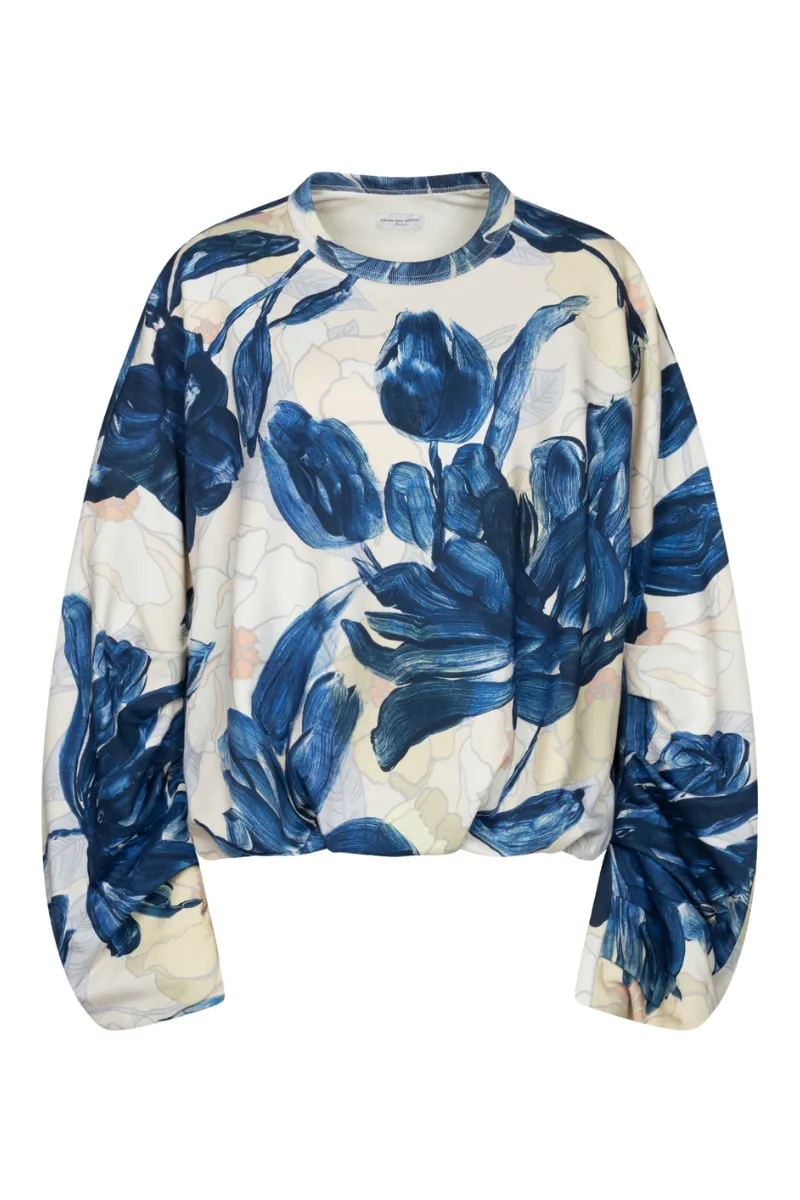 Draped Sweatshirt