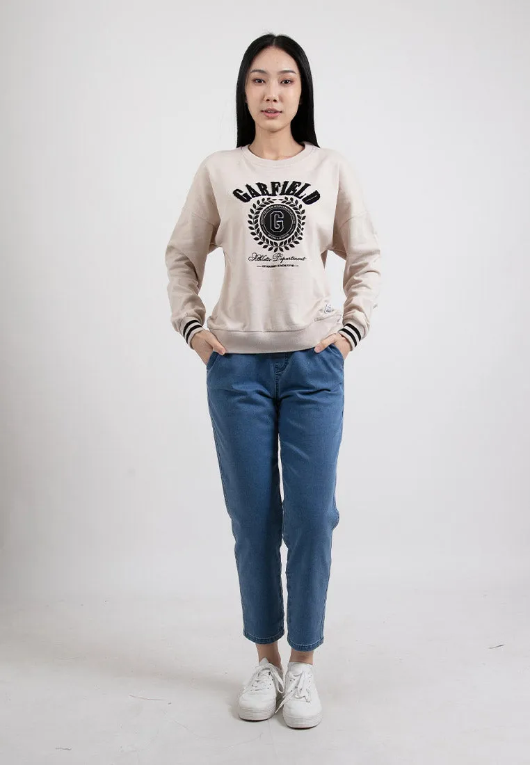 Forest Ladies Stretchable Denim Jersey Tapered Pants | Seluar Jeans Perempuan - 810489