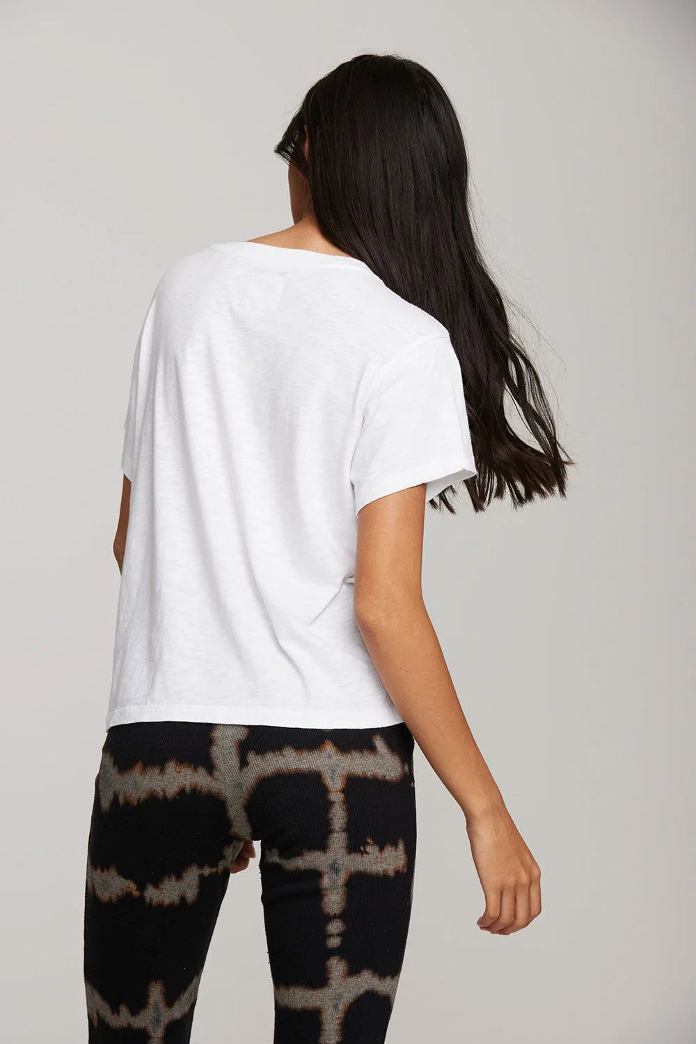 Gauze Jersey Oversized Crewneck Tee