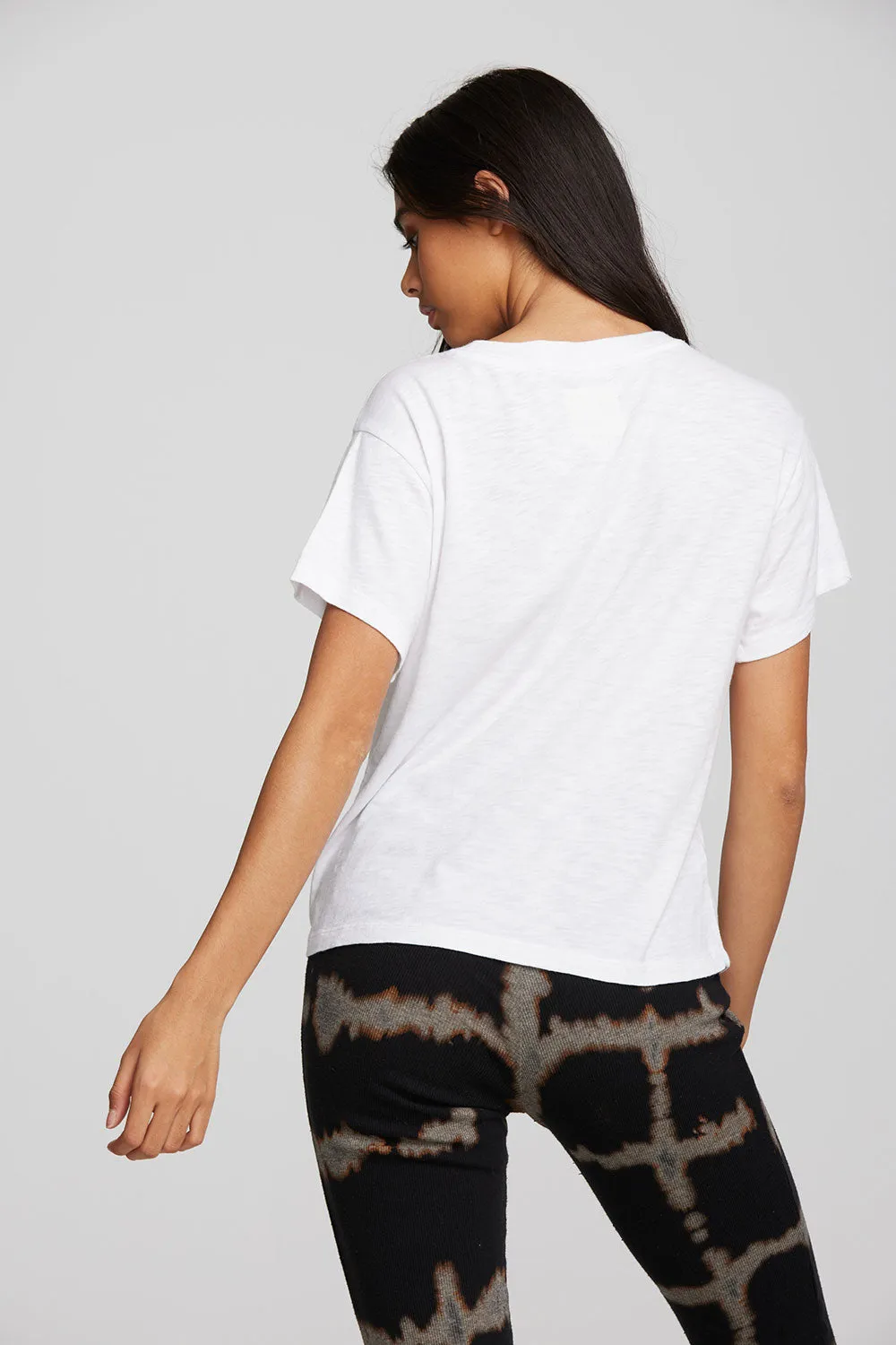 Gauze Jersey Oversized Crewneck Tee