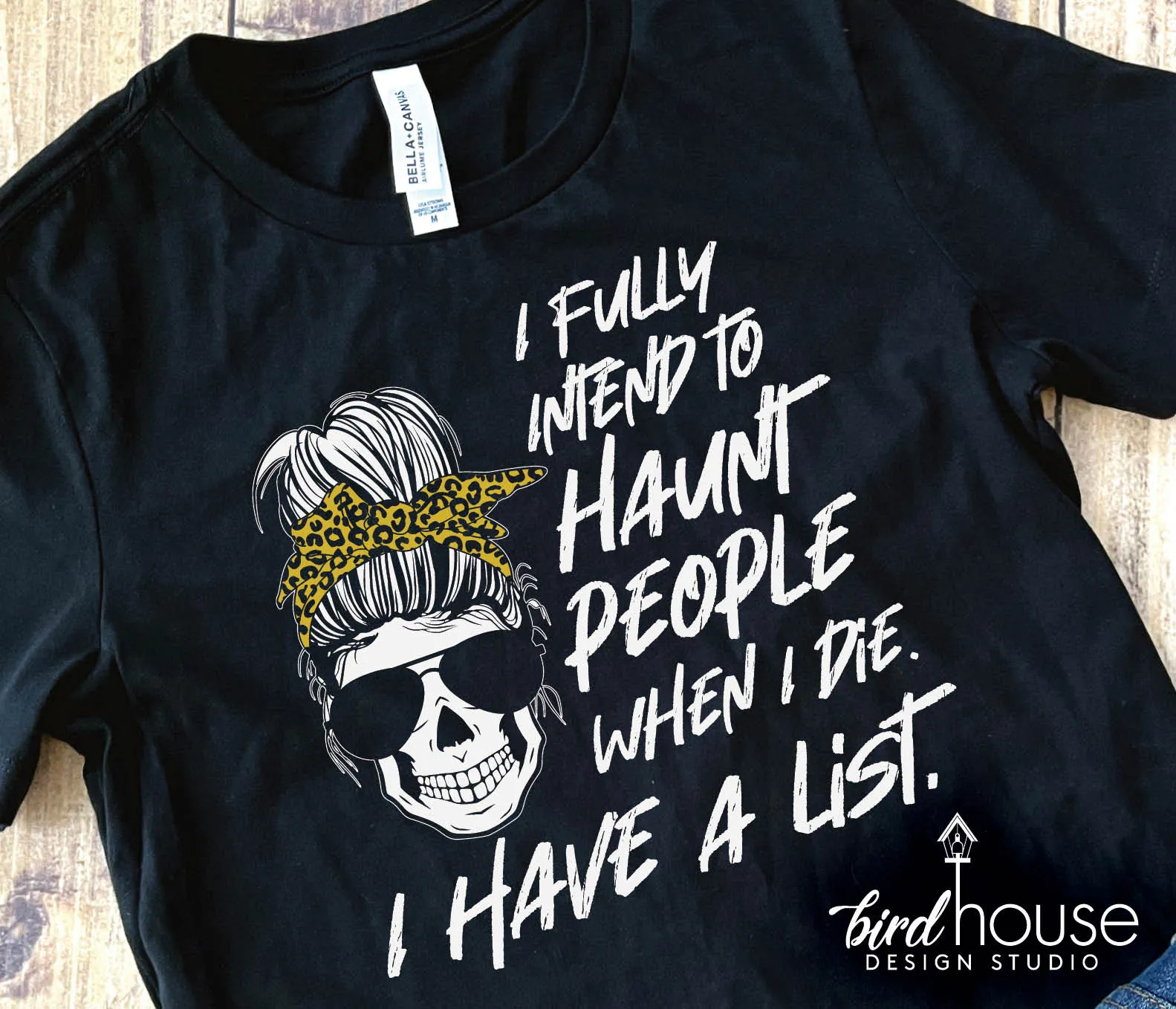 Haunt People When I die Halloween Shirt