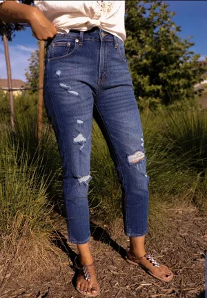 High Rise Mom Jeans