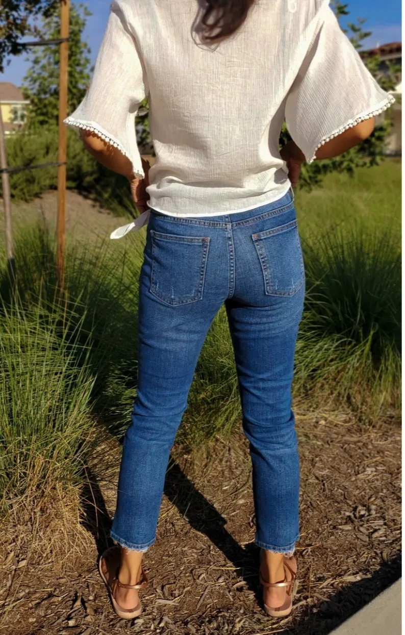 High Rise Mom Jeans