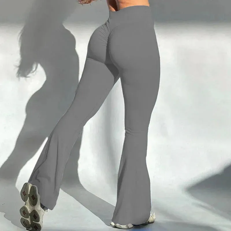 High Waist Workout Yoga Leggings Fitness Butt Lifting Scrunch Butt Sports Gym Pants Women