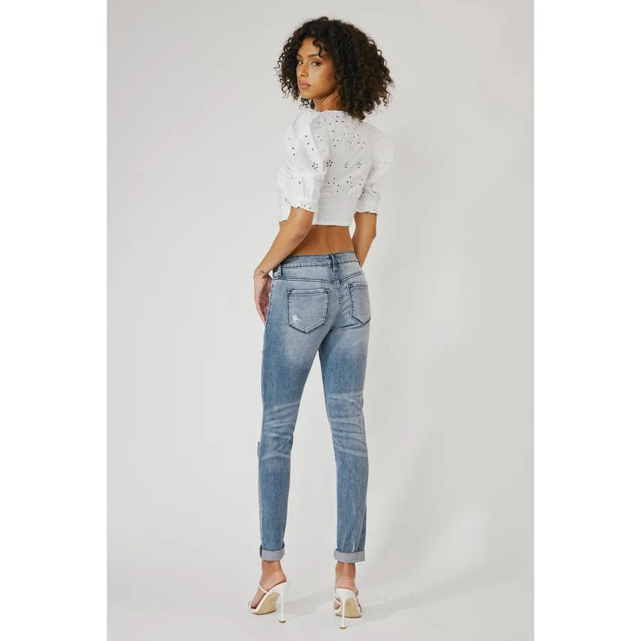 Kari • High Rise Classic Skinny Jeans • All