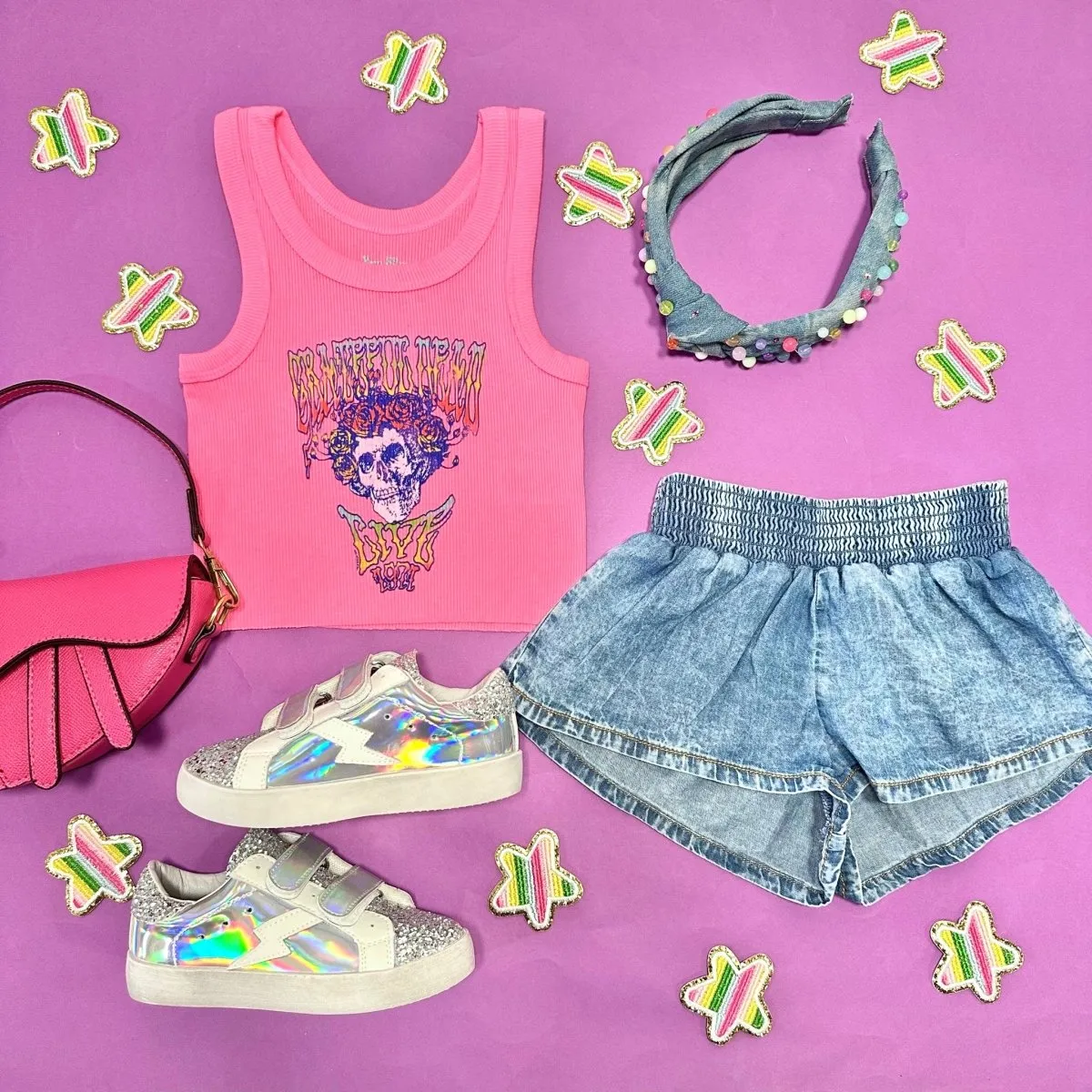 KELLY DENIM SHORTS