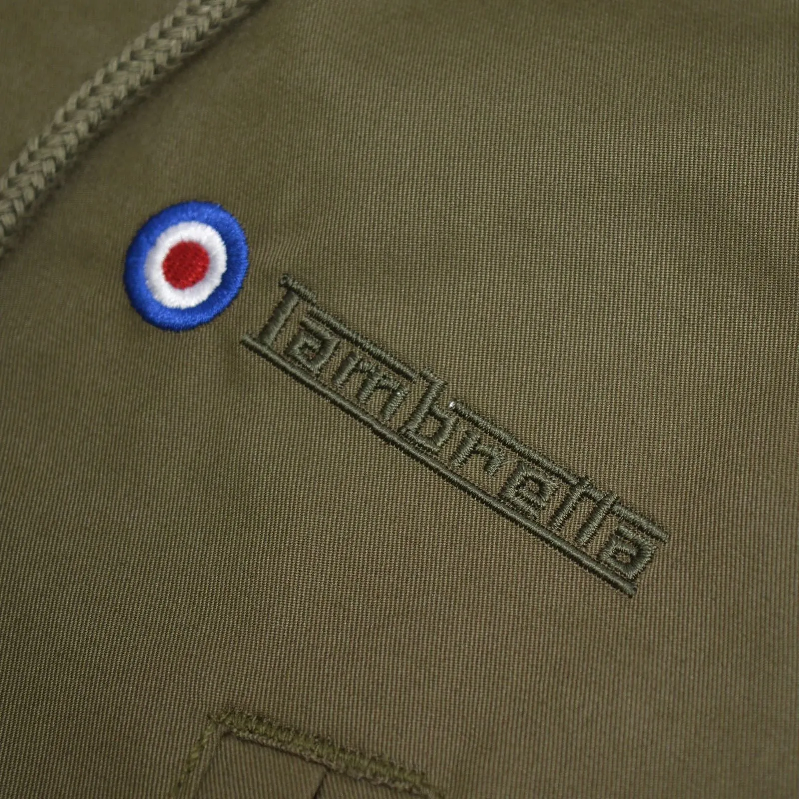 Lambretta Mens Water Resistant Parka Jacket