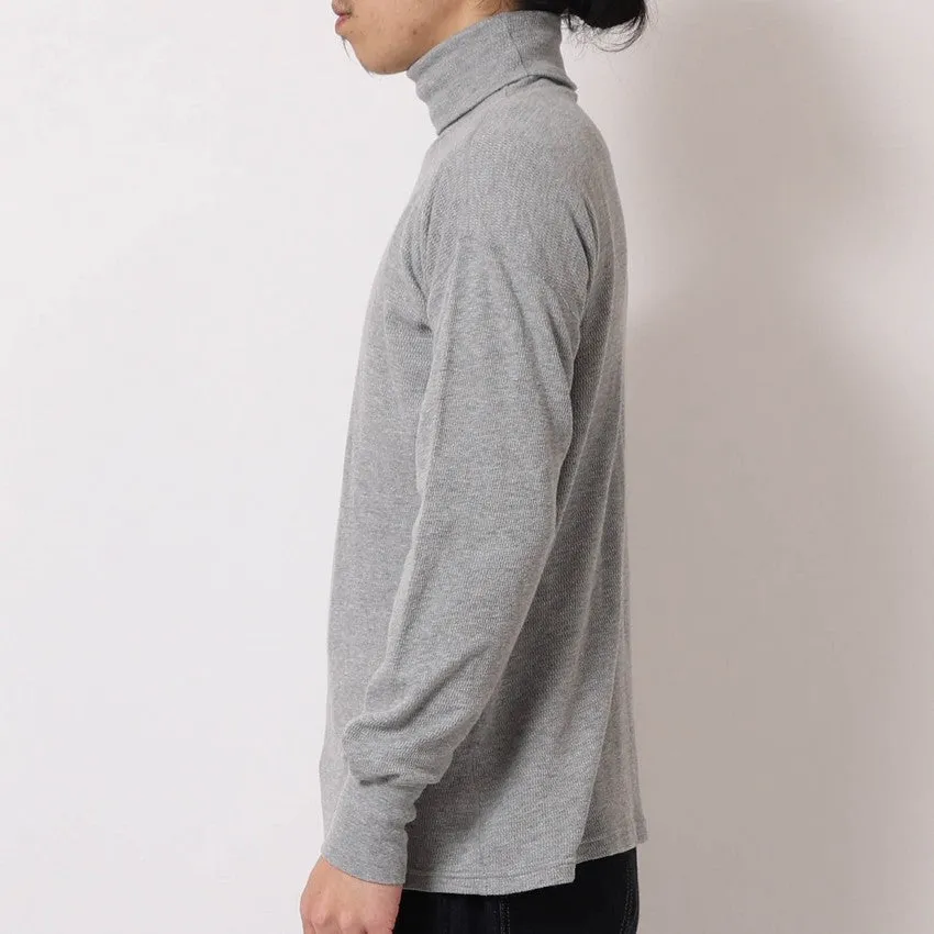lot.54005 THERMAL TURTLENECK TEE<BORDEAUX>