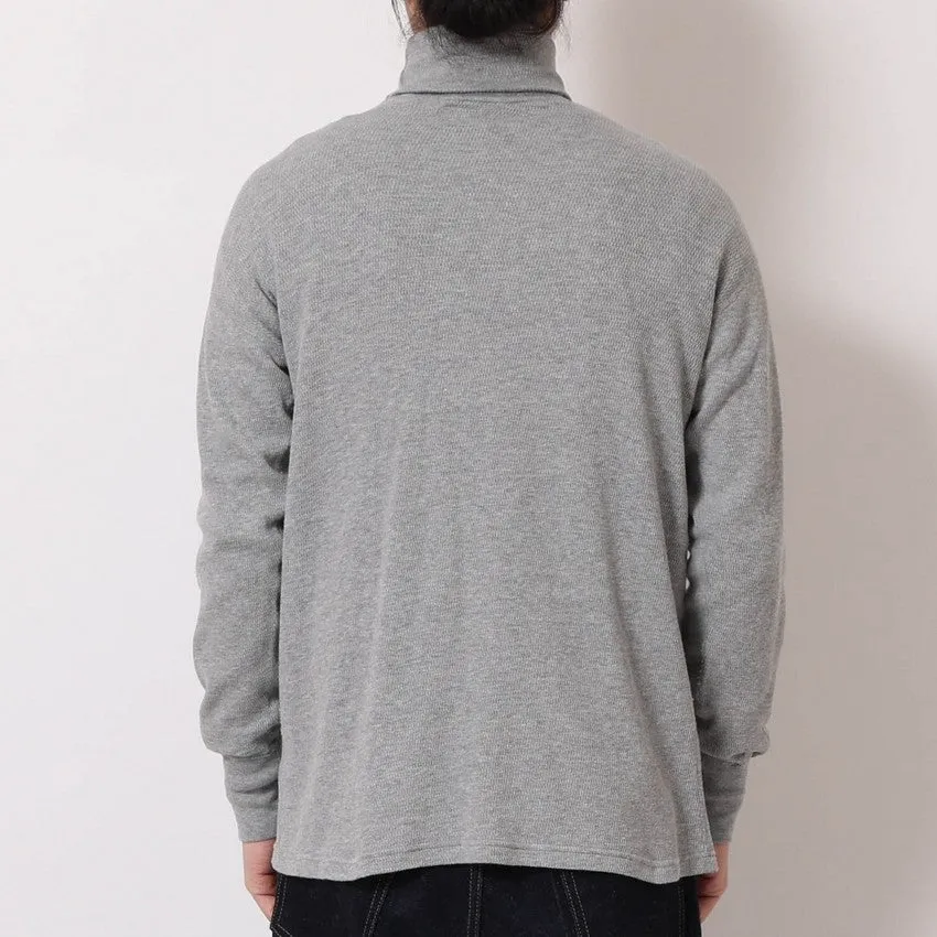lot.54005 THERMAL TURTLENECK TEE<BORDEAUX>