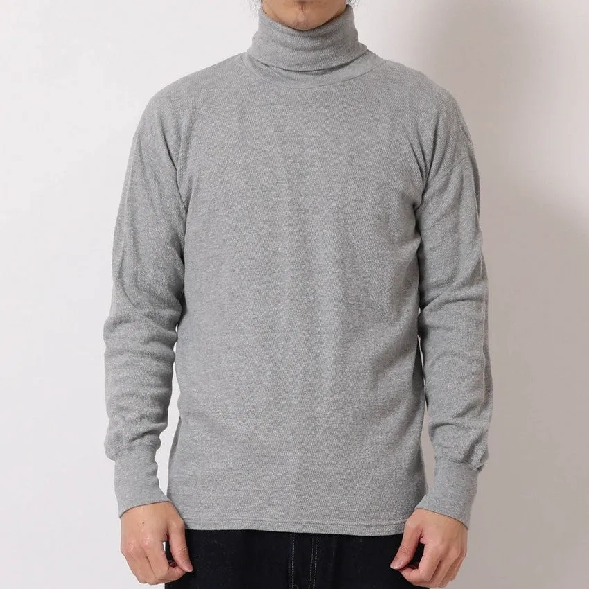 lot.54005 THERMAL TURTLENECK TEE<BORDEAUX>