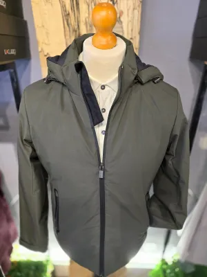 Markup Military Green Short Parka