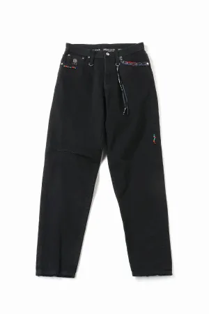 MW TAPERED SLIM DENIM PANTS
