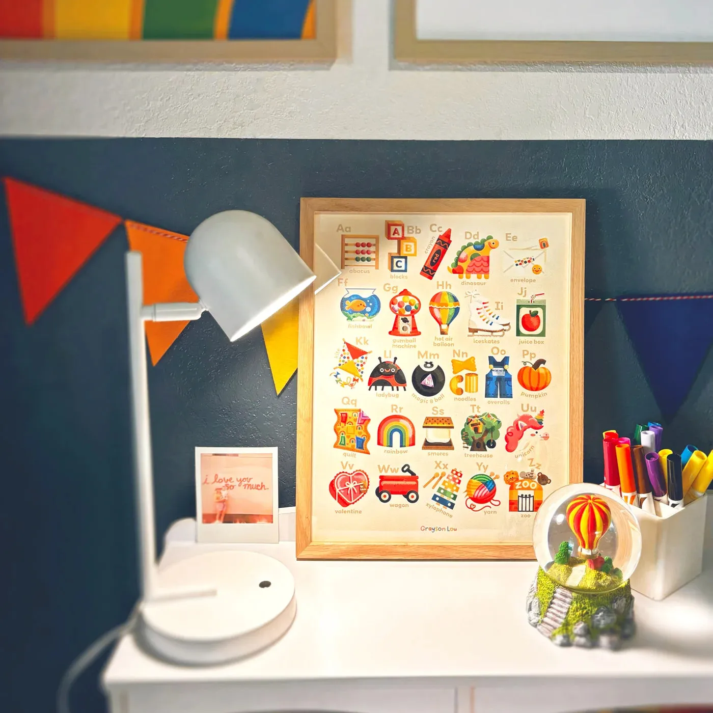 'My First Alphabet' Print