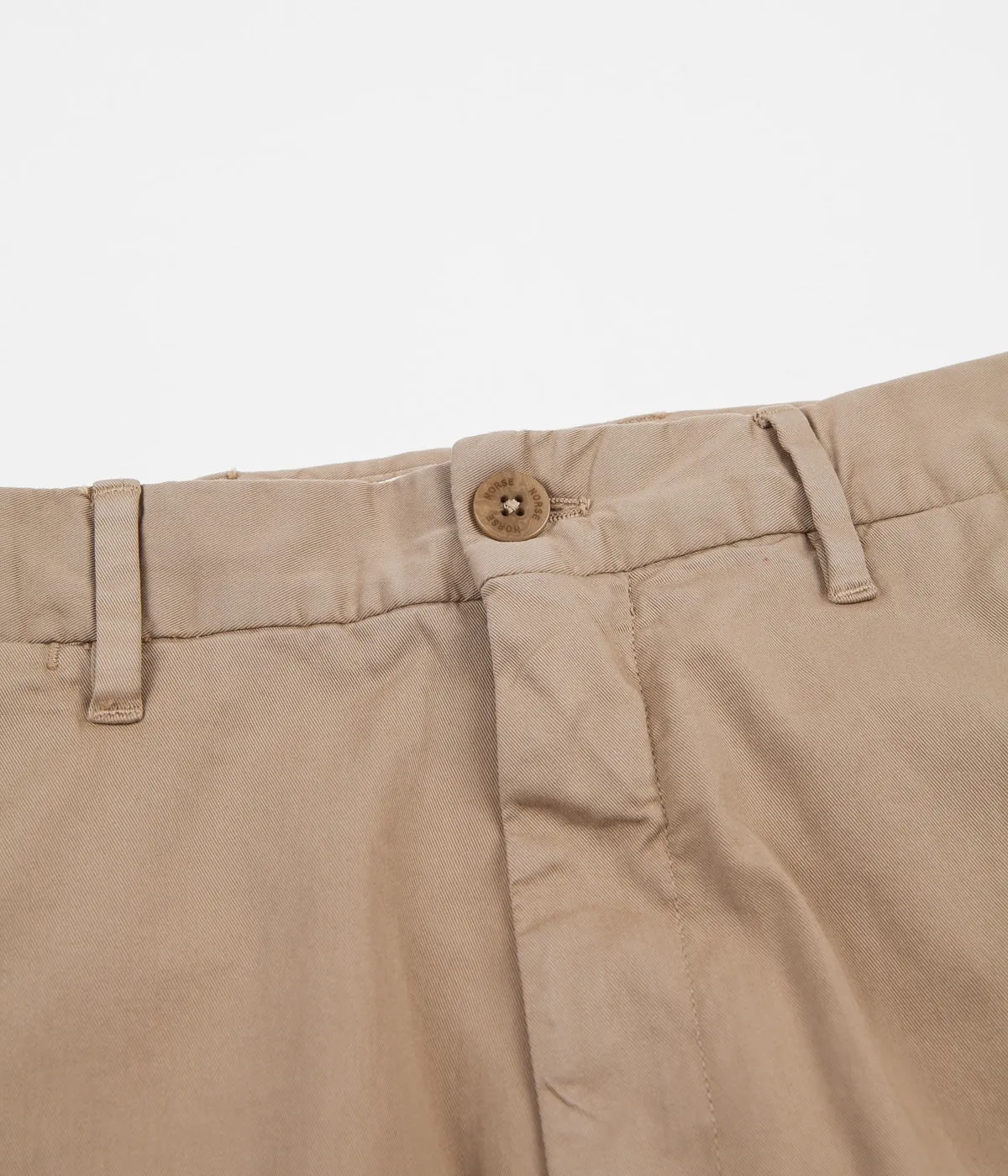 Norse Projects Aros Slim Light Stretch Trousers - Utility Khaki