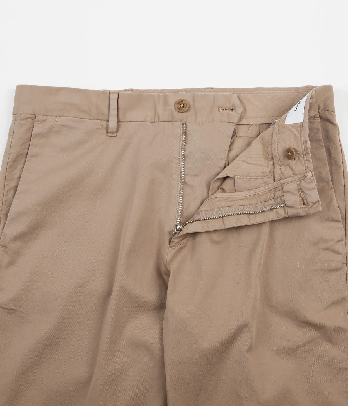 Norse Projects Aros Slim Light Stretch Trousers - Utility Khaki