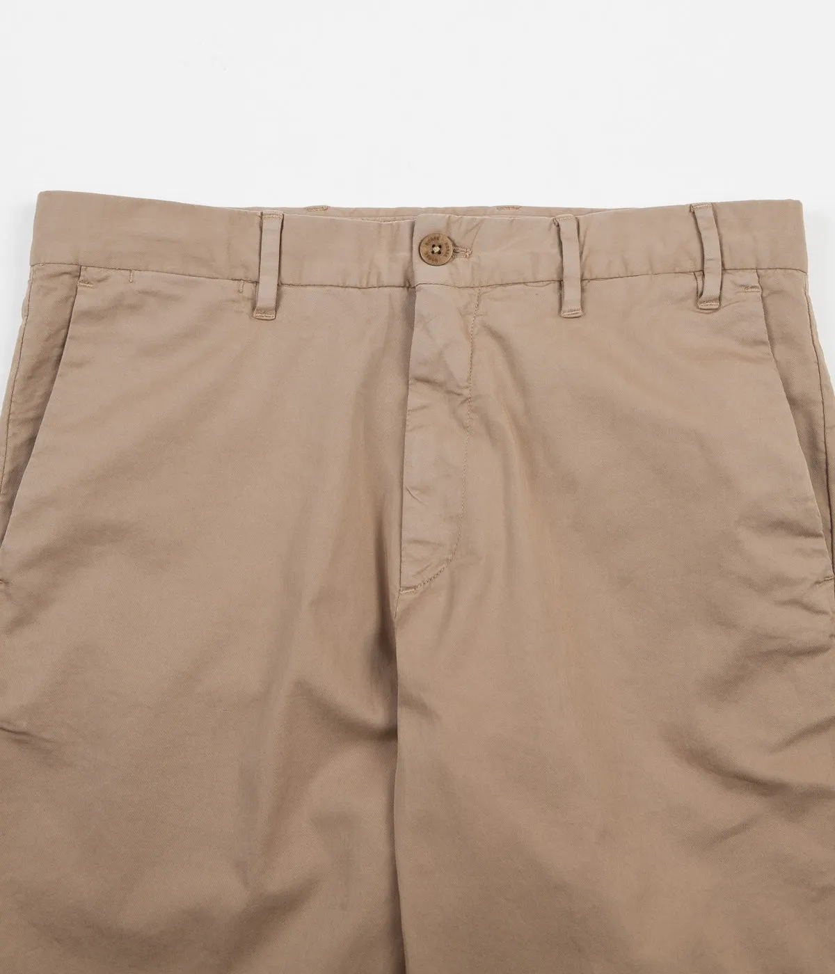 Norse Projects Aros Slim Light Stretch Trousers - Utility Khaki