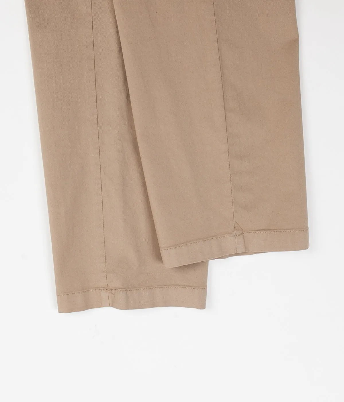 Norse Projects Aros Slim Light Stretch Trousers - Utility Khaki