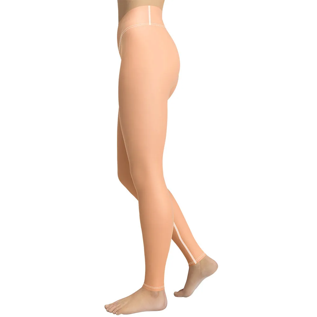 Peach Fuzz Yoga Leggings