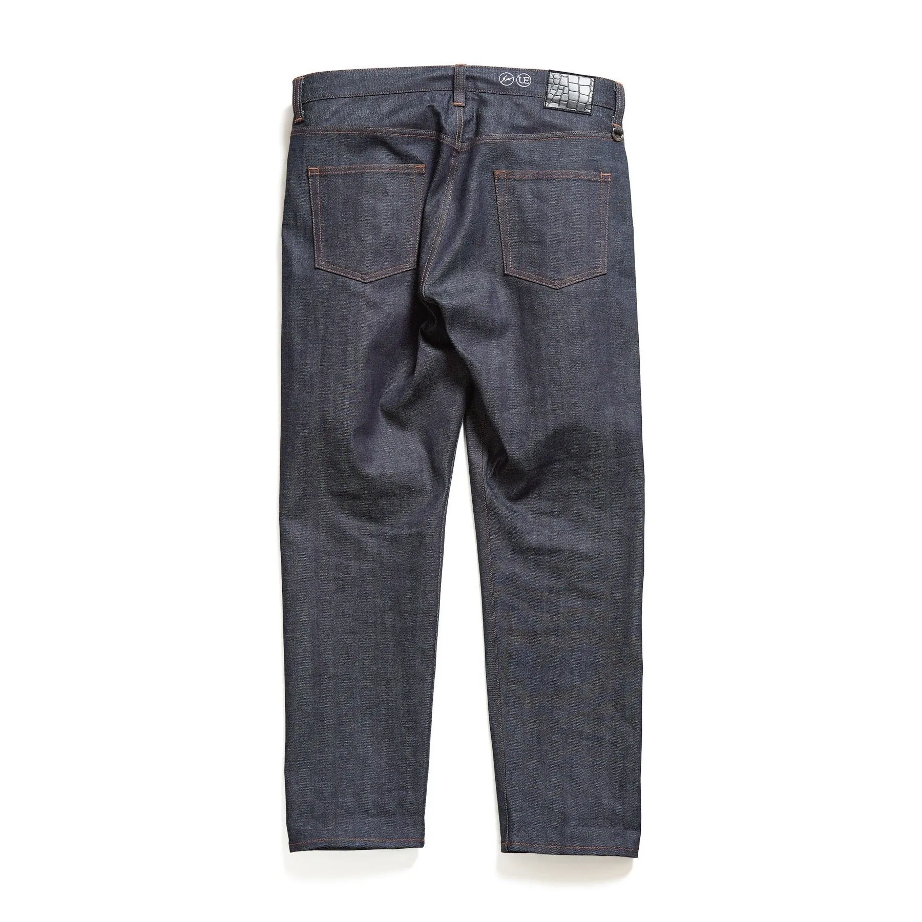 RIGID DENIM TAPERED PANTS
