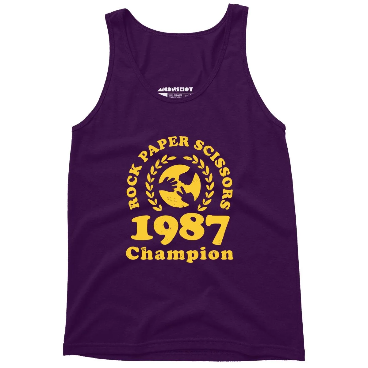 Rock Paper Scissors Champion - Unisex Tank Top