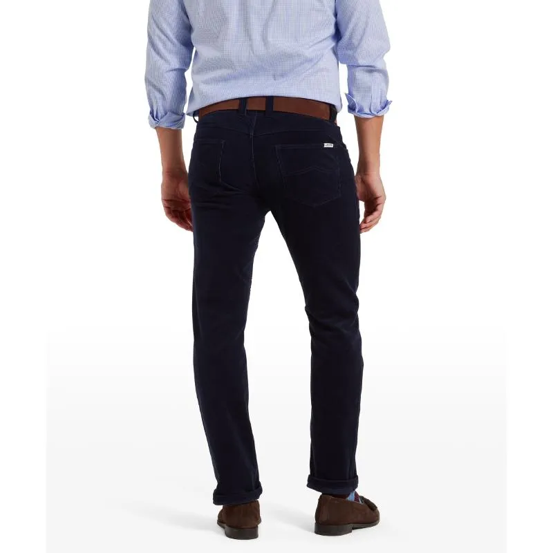 Schoffel Camden Mens Cord Trousers - Navy