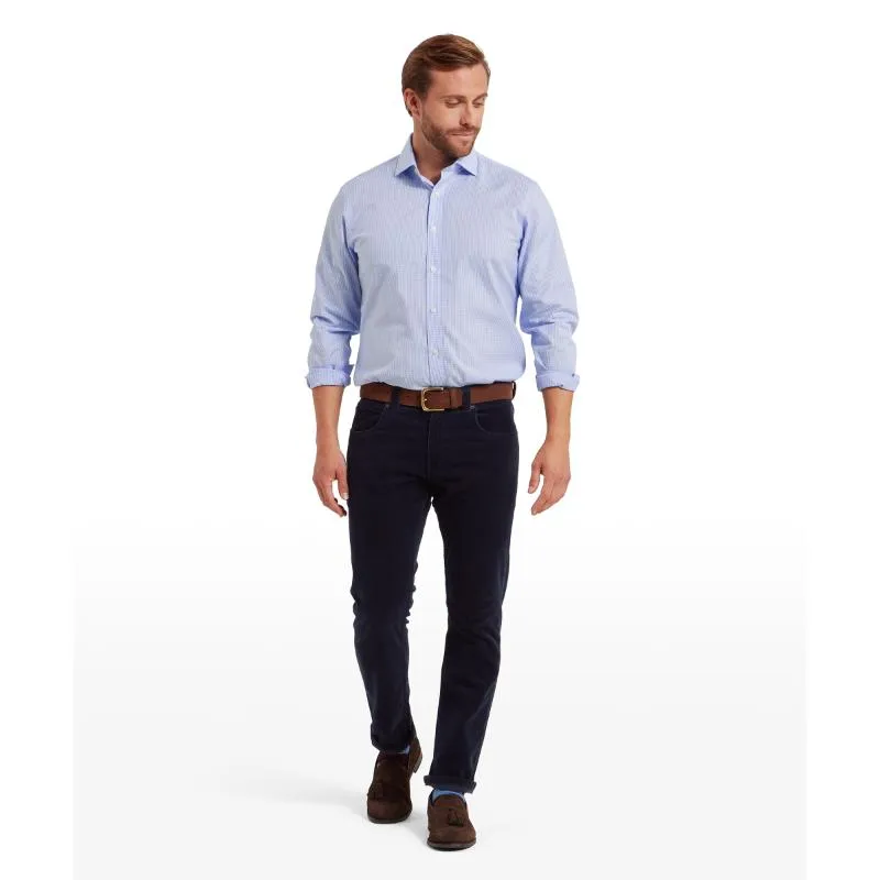 Schoffel Camden Mens Cord Trousers - Navy