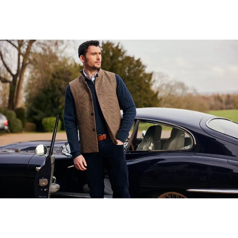 Schoffel Camden Mens Cord Trousers - Navy