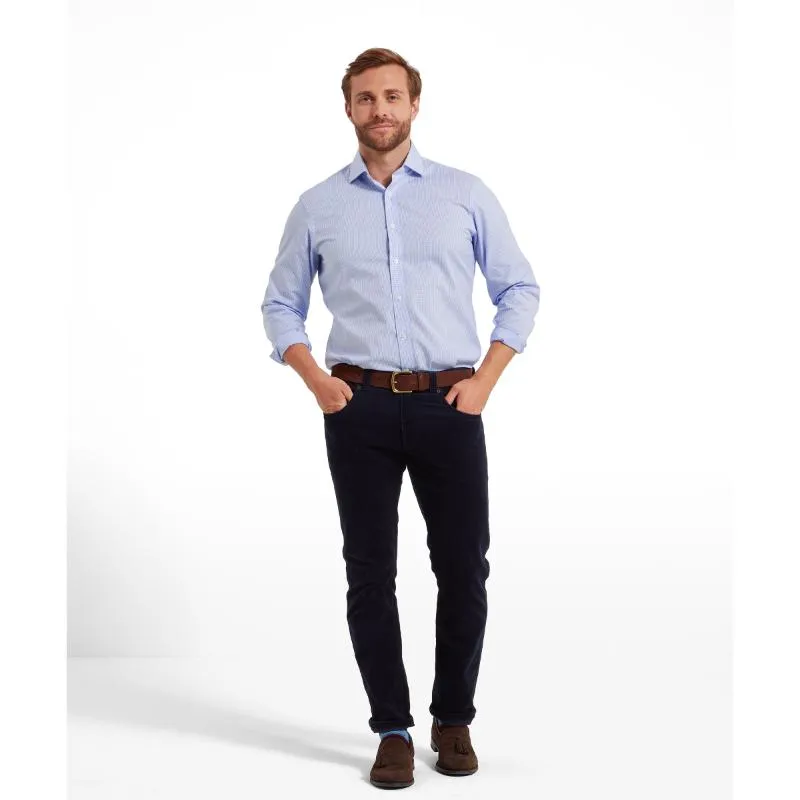 Schoffel Camden Mens Cord Trousers - Navy