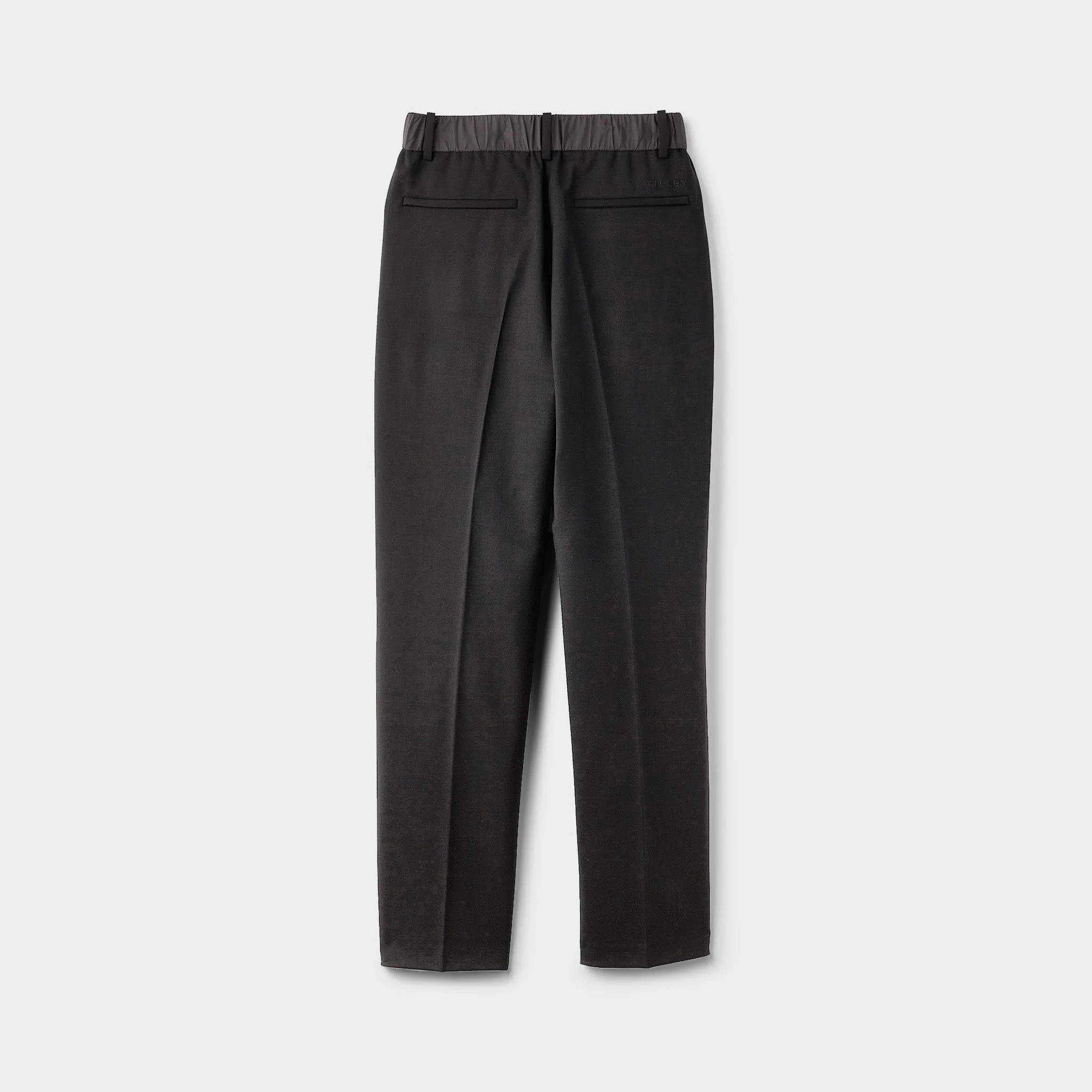 Straight Leg Wool Tech Trouser