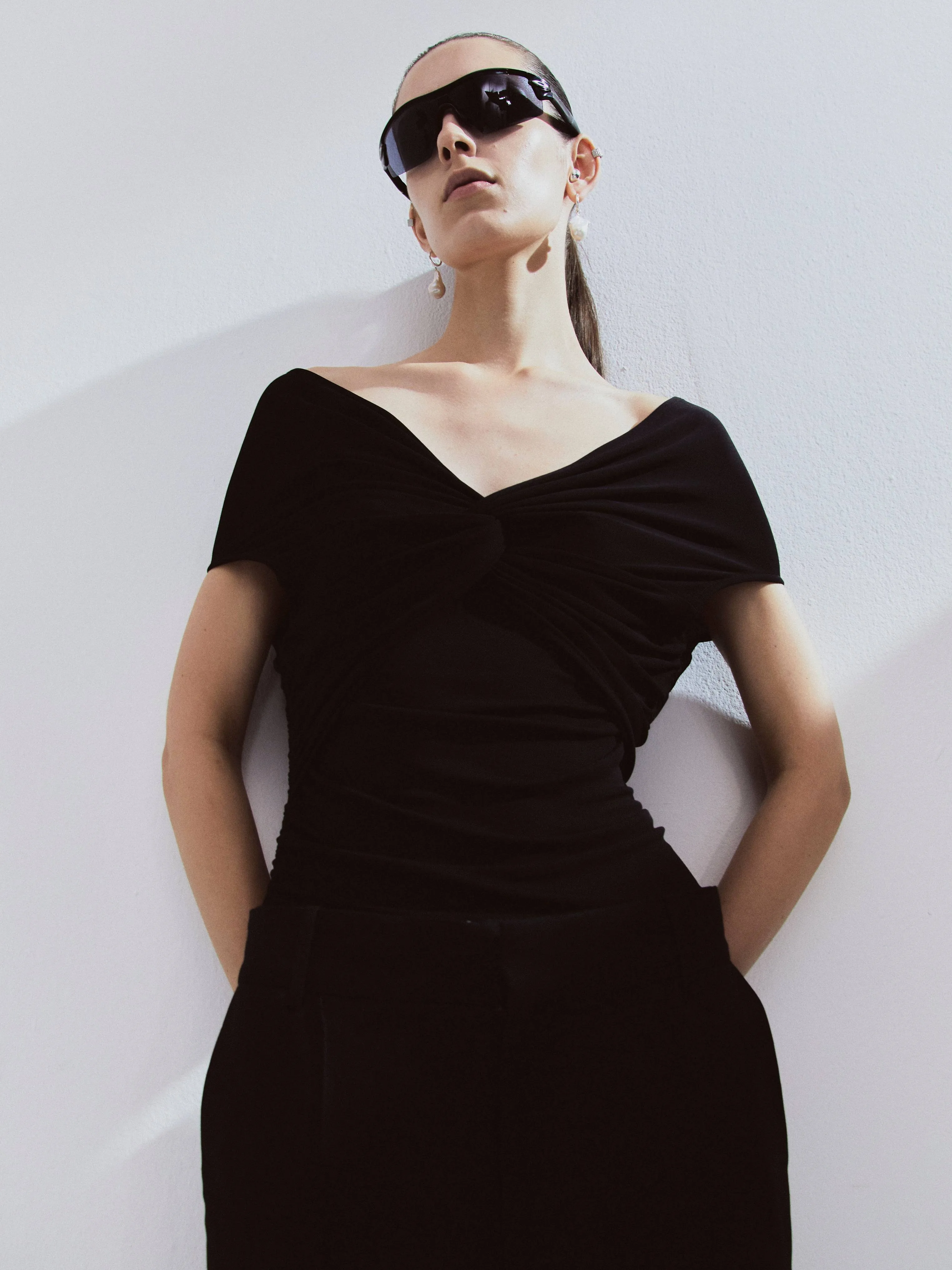Tava Top in Black