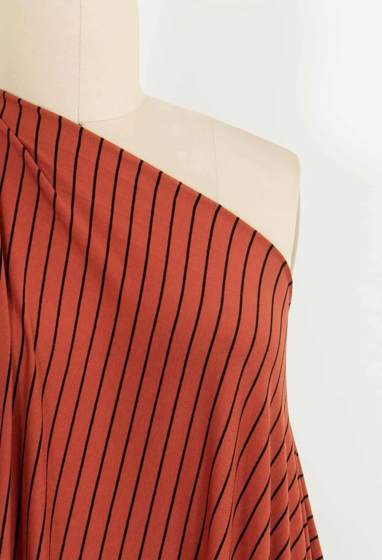 Terra Cotta Stripes USA Knit