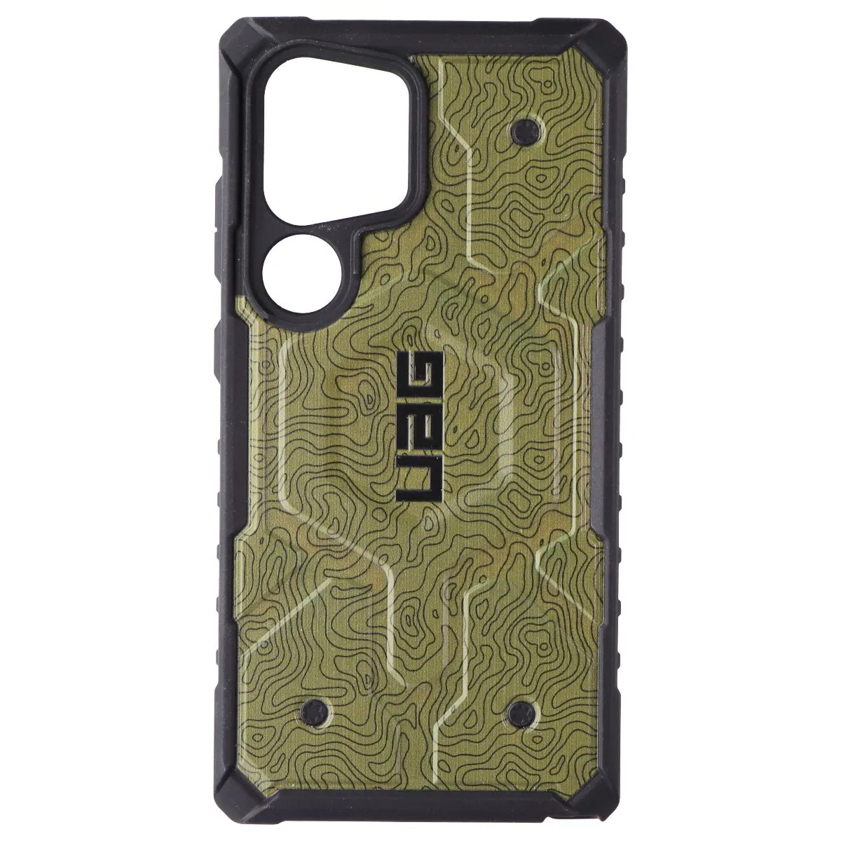 UAG Pathfinder Case for MagSafe for Galaxy S24 Ultra - OD Green Topography