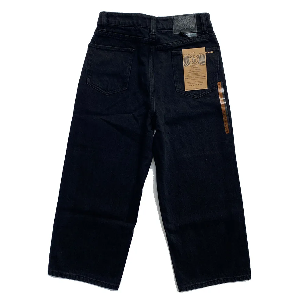 Volcom - Billow Denim Youth Pants Black