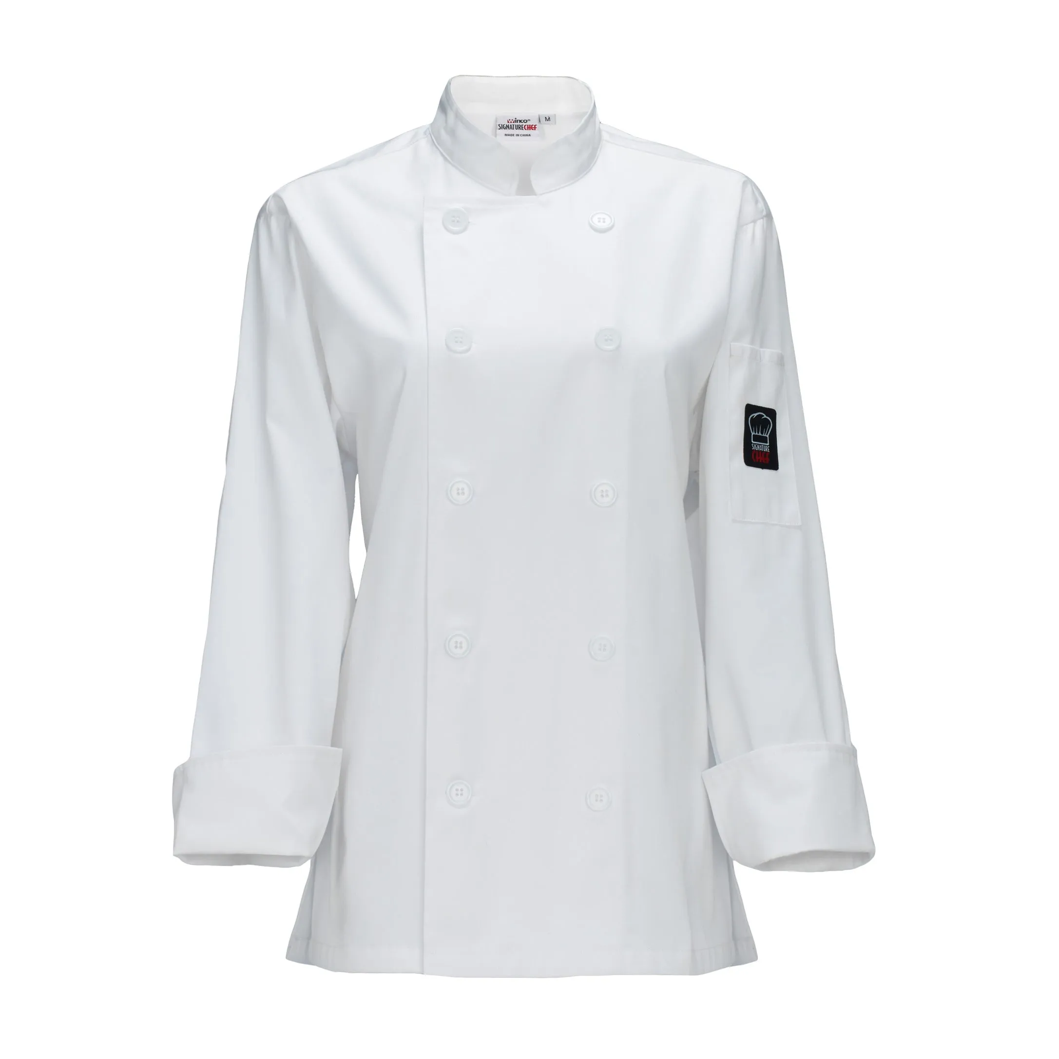 Winco UNF-7WL Chef's Coat - each