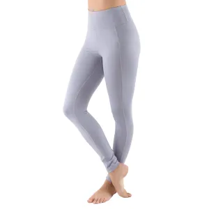 Women's High Waist Active Long Yoga Compression Leggings - Light Blue