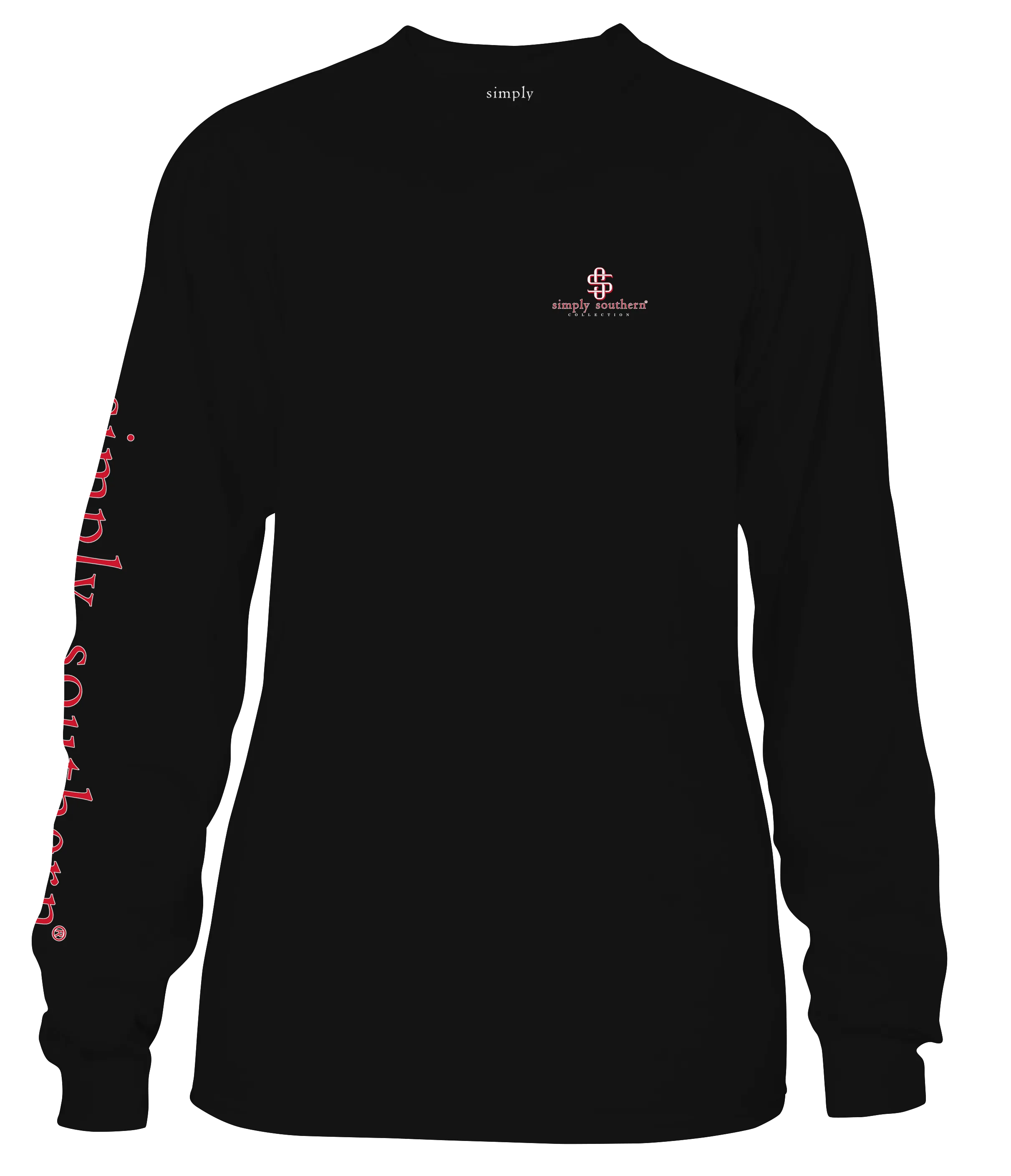 Youth Farmhouse Christmas Long Sleeve Tee by Simply Southern